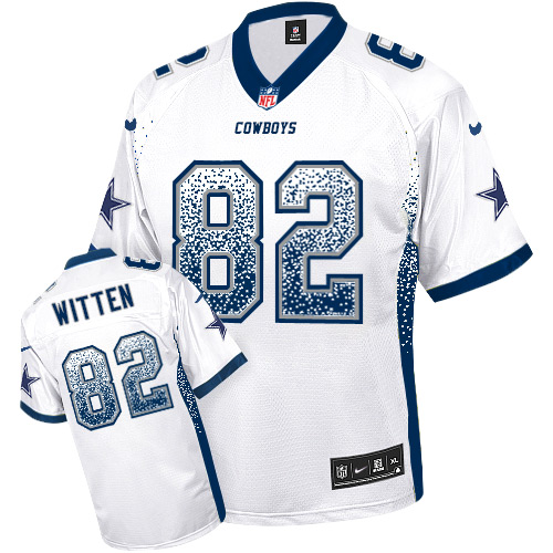 Youth Limited Jason Witten Nike Jersey White - #82 Drift Fashion NFL Dallas Cowboys